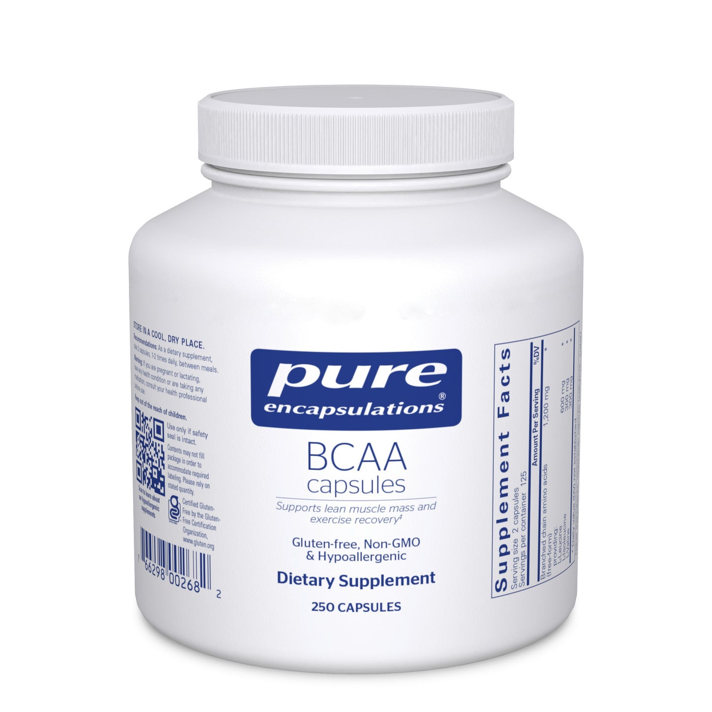 BCAA capsules