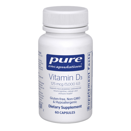Vitamin D3 125 mcg (5,000 IU)