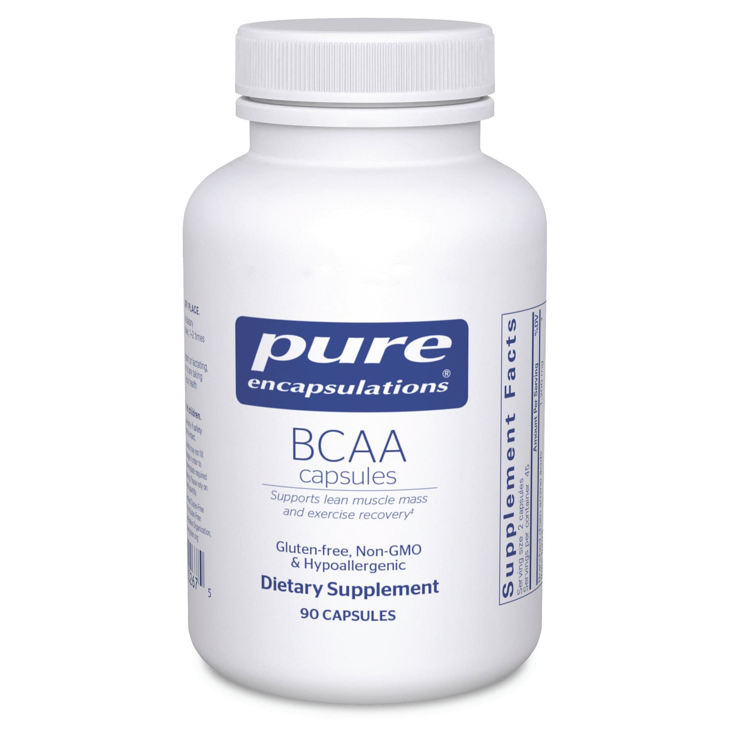 BCAA capsules