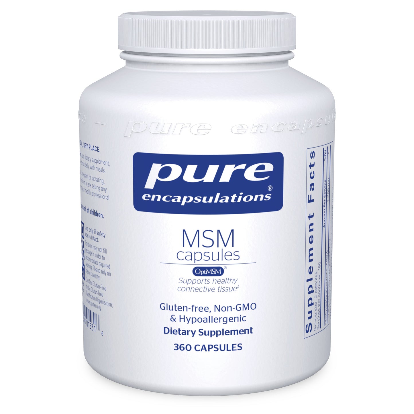 MSM capsules