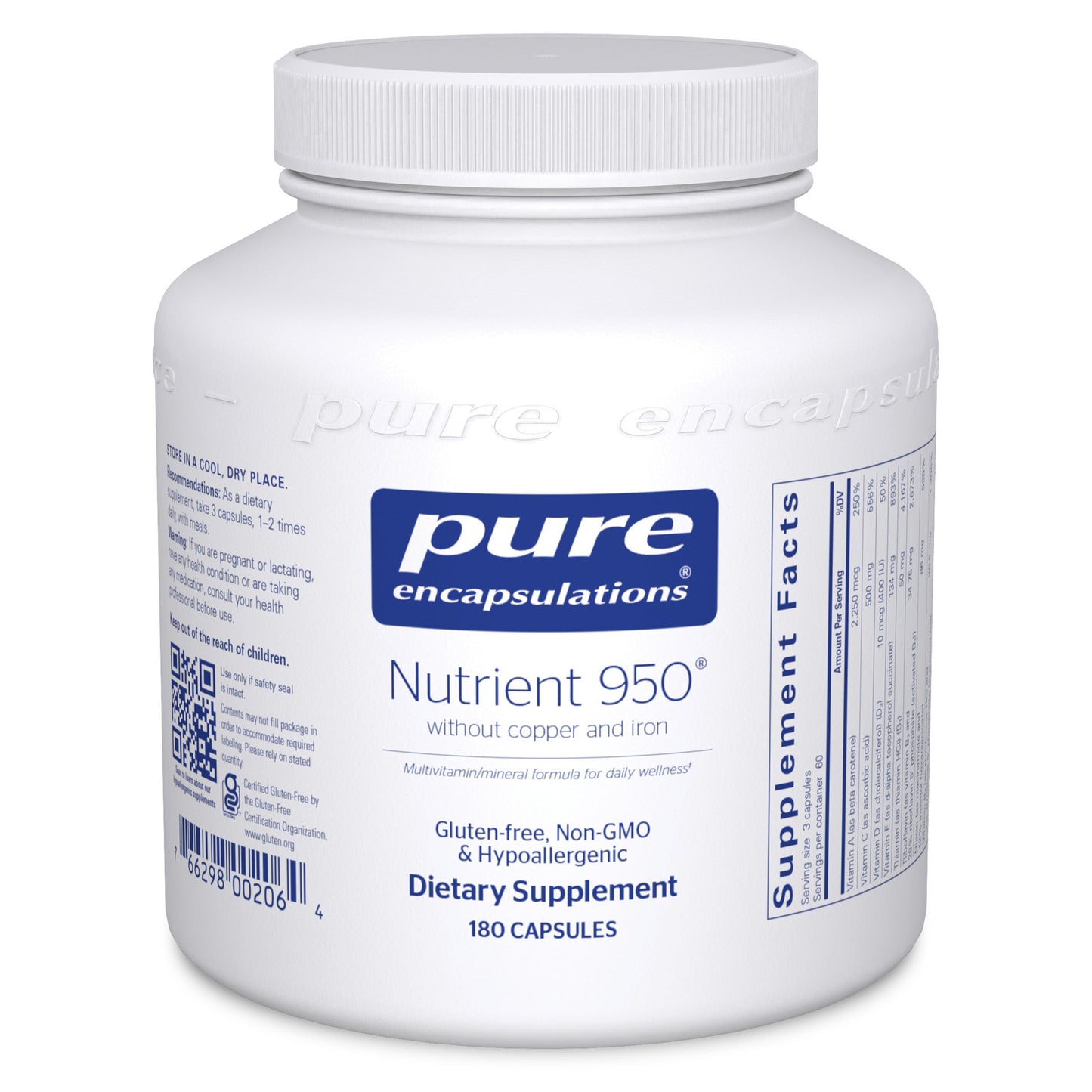 Nutrient 950® without copper & iron